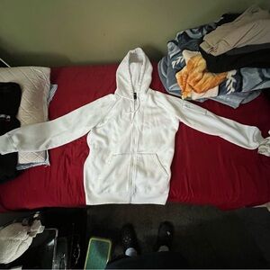 Champion White Hoodie